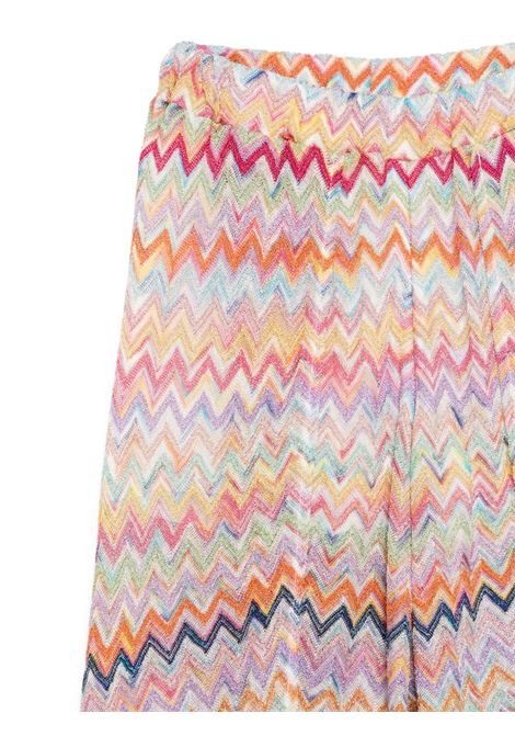 Pantaloni con motivo a zigzag MISSONI KIDS | MY6A40 Q0107999